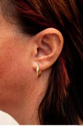 Ear Woman White Jewel Average